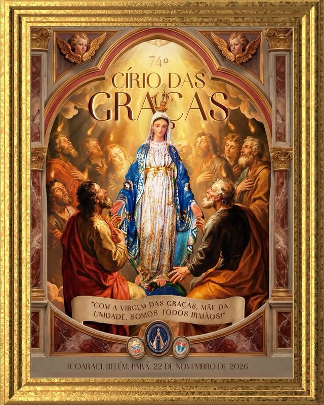 CARTAZ OFICIAL DO 74° CÍRIO DAS GRAÇAS